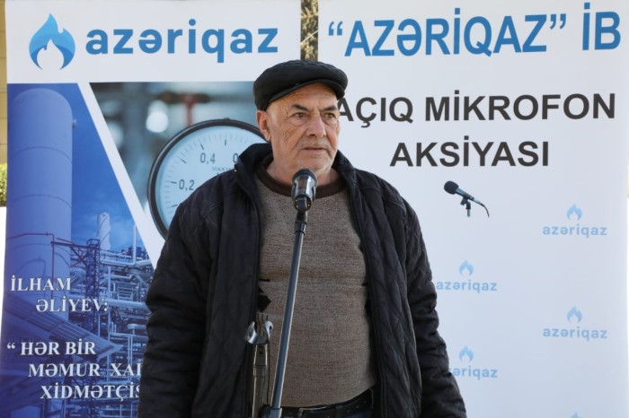 Şirvanda vətəndaşların qaz təchizatı ilə bağlı şikayətləri dinlədi - FOTOLAR